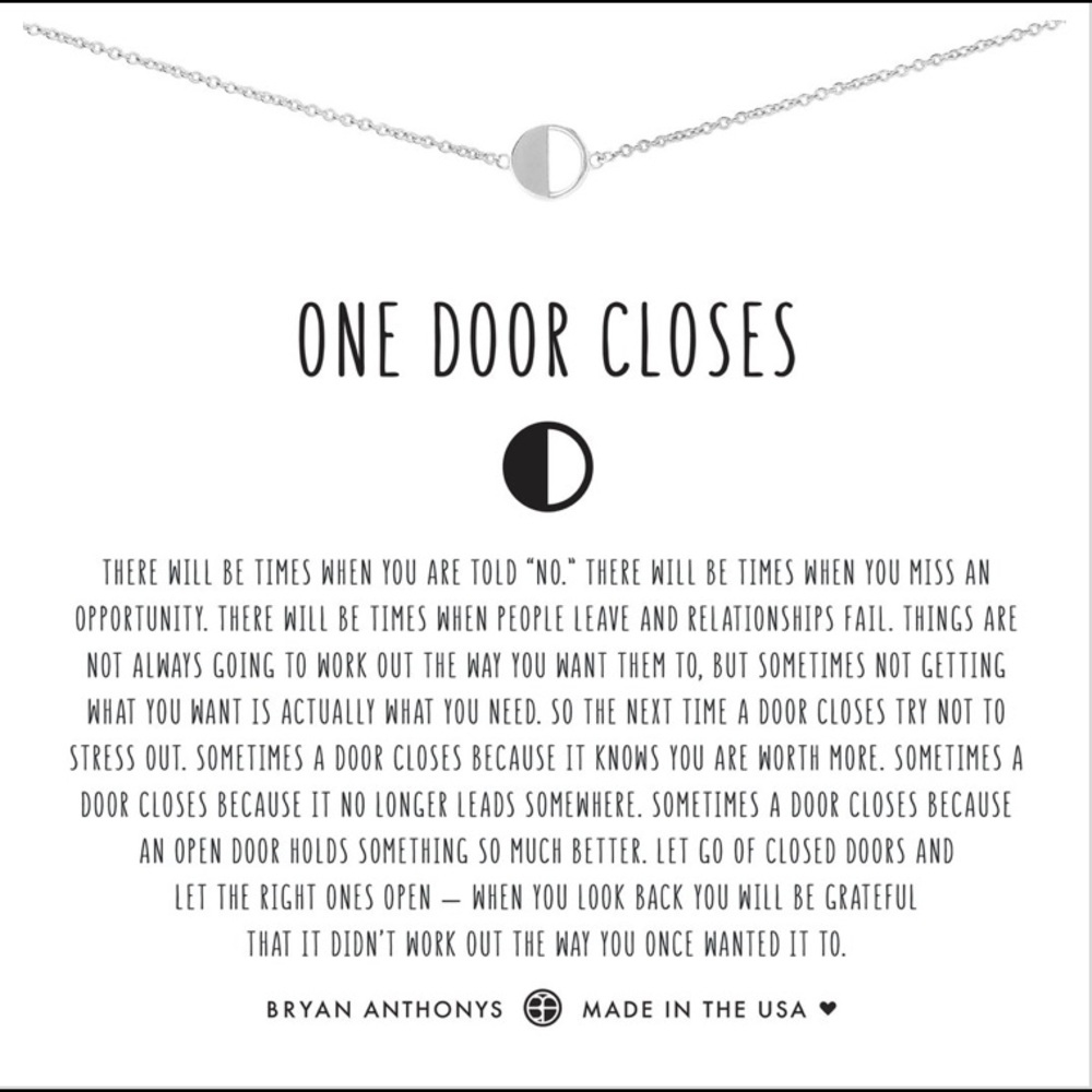 BRYAN ANTHONYS ONE DOOR CLOSES (LOOKING FOR THIS)